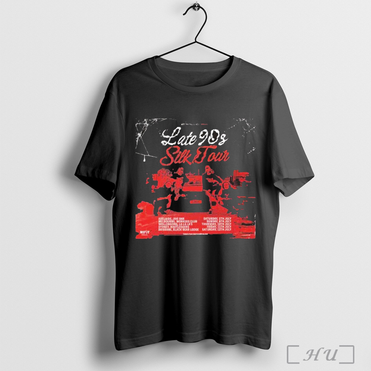Late 90S Silk Ep Tour Of Australia Tour 2025 Shirt