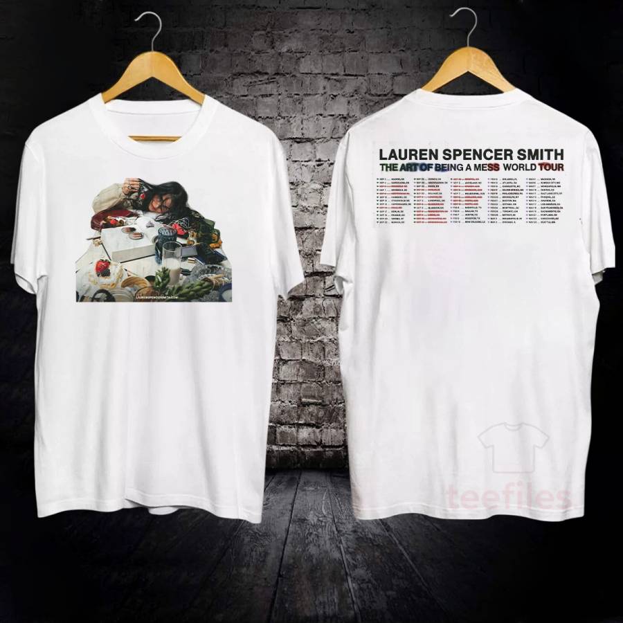 Lauren Spencer Smith The Art Of Being A Mess World Tour 2025 Shirt