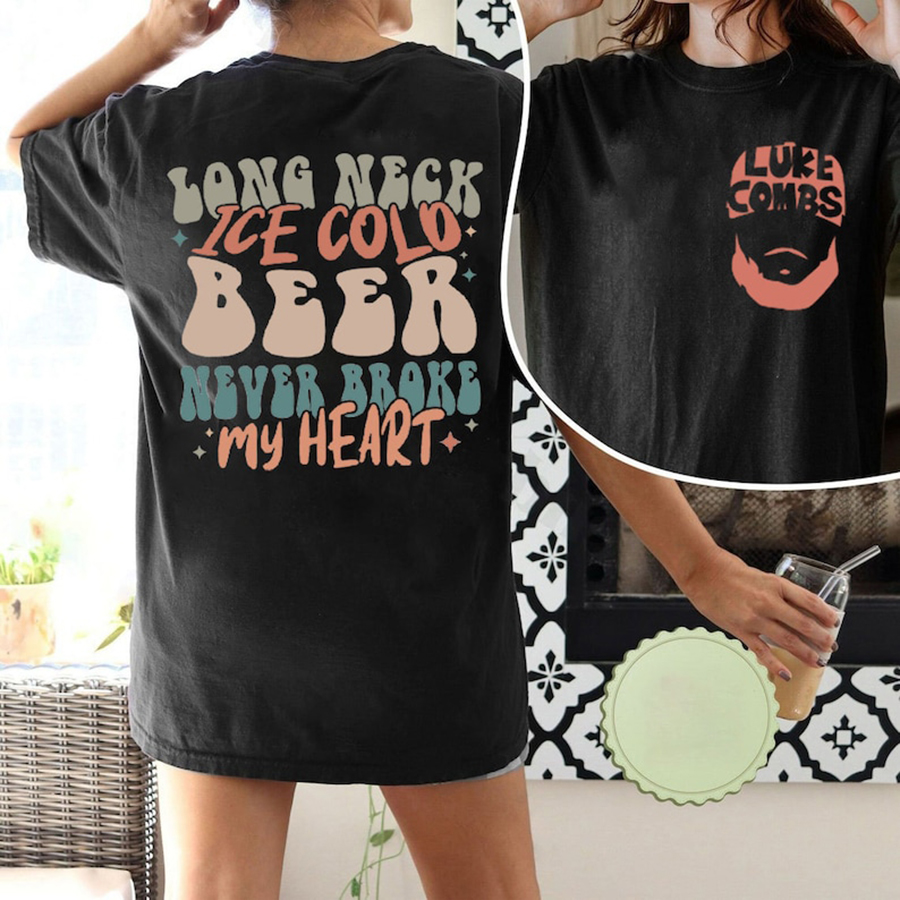 Luke Combs Shirt 2 Sides, Luke Combs ConcerShirt, Comfort Color Shirt