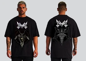 Mayhem Black Dead Metal Short Sleeve Front And Back PrinShirt