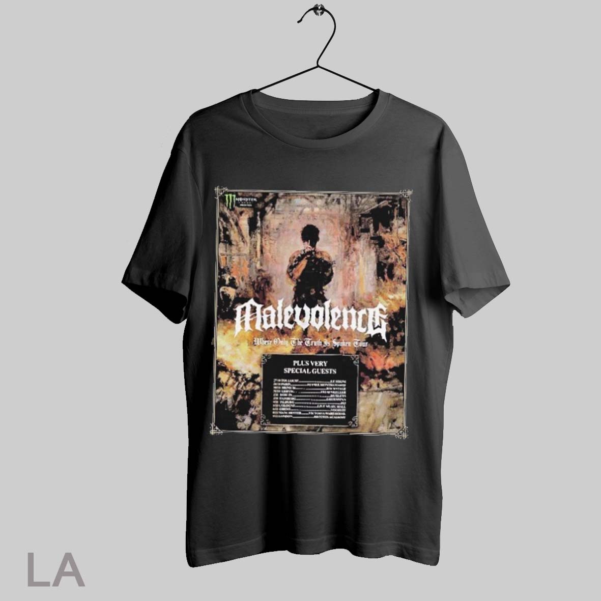 Malevolence Where Only The Truth Is Spoken Tour 2025 Europe And Uk Shirt