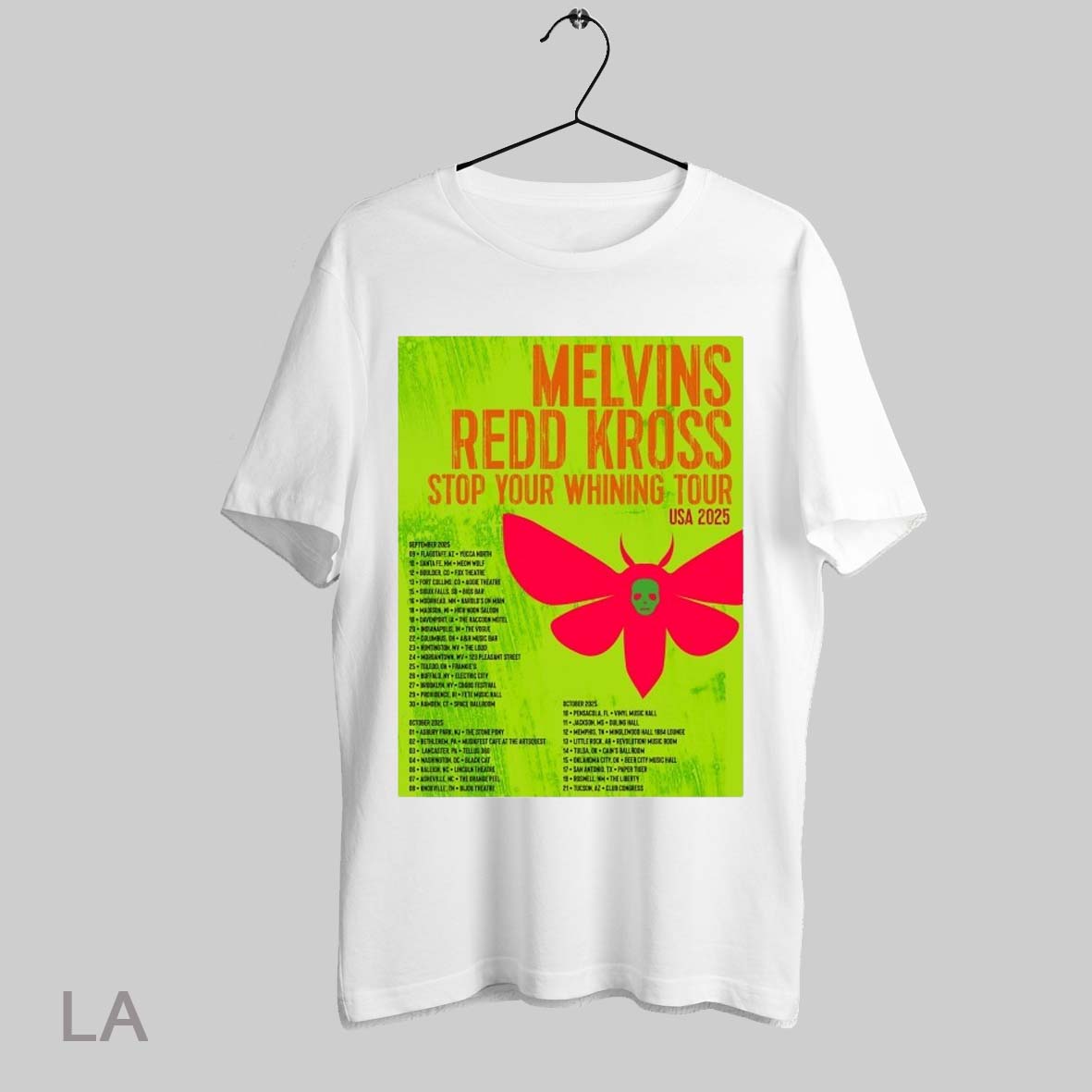 Melvins Redd Kross Syour Whining Tour Usa 2025 Shirt