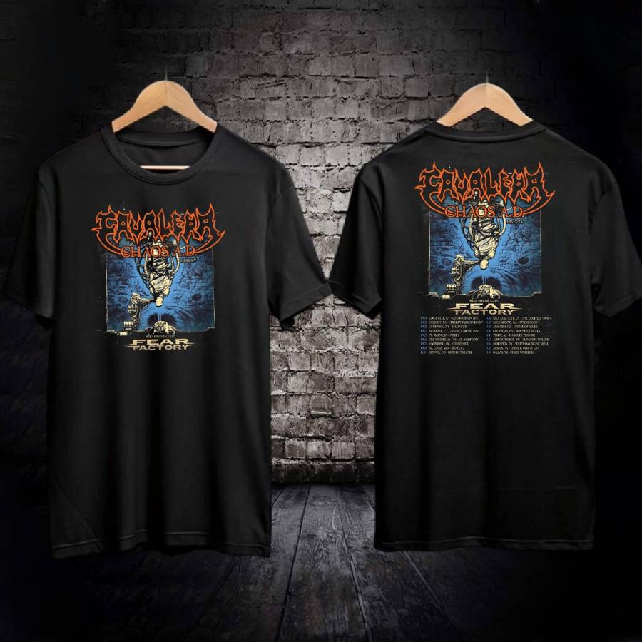 Max And Iggor Calavera Chaos A.D. Tour 2025 Shirt