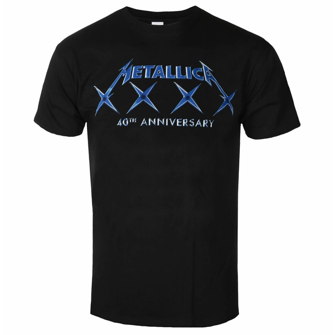 Metallica 40 Xxxx Black Shirt