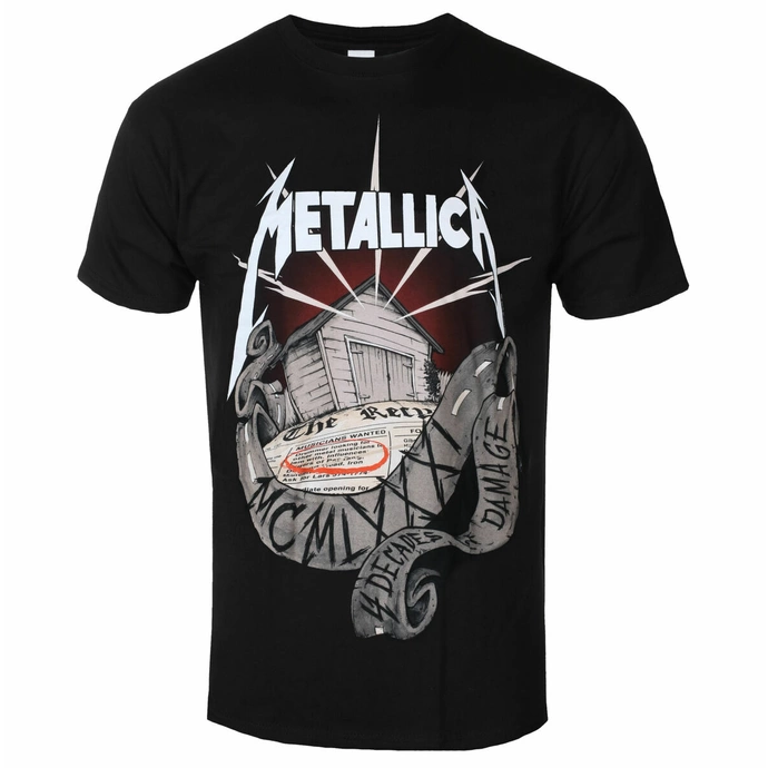 Metallica 40Th Anniversary Garage Shirt