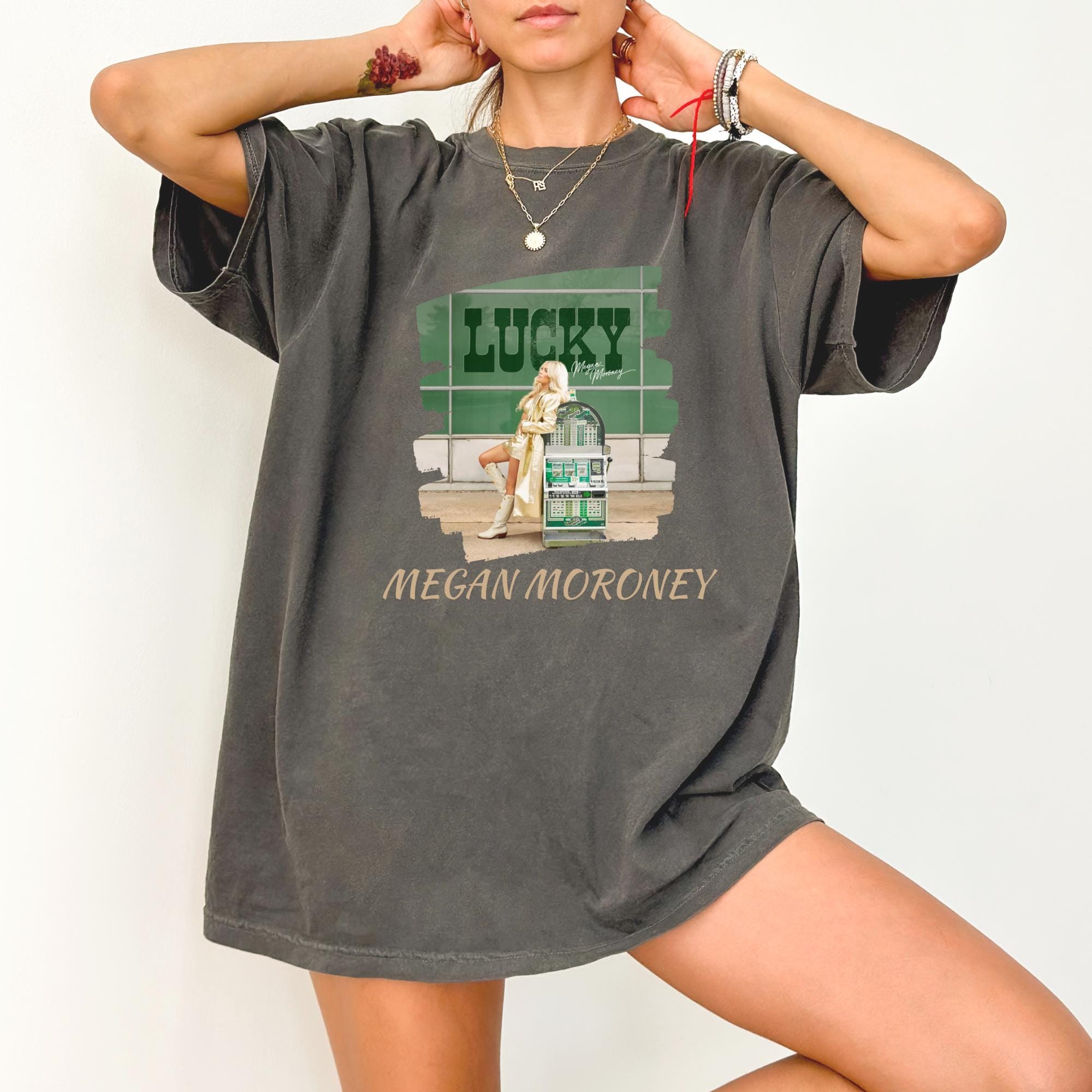 Megan Moroney Lucky Album Shirt, Megan Moroney Bootleg Tour 2025 Shirt