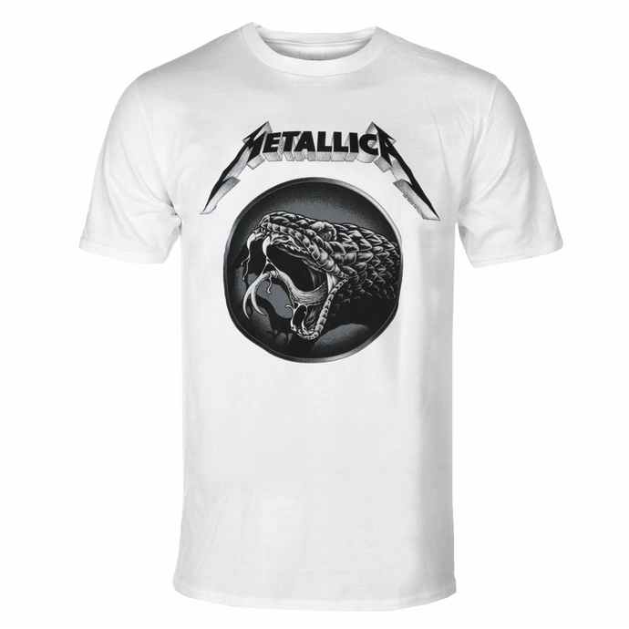 Metallica Black Album Poster White Shirt