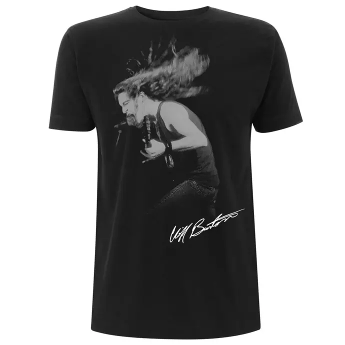 Metallica Cliff Burton Full On Black Shirt