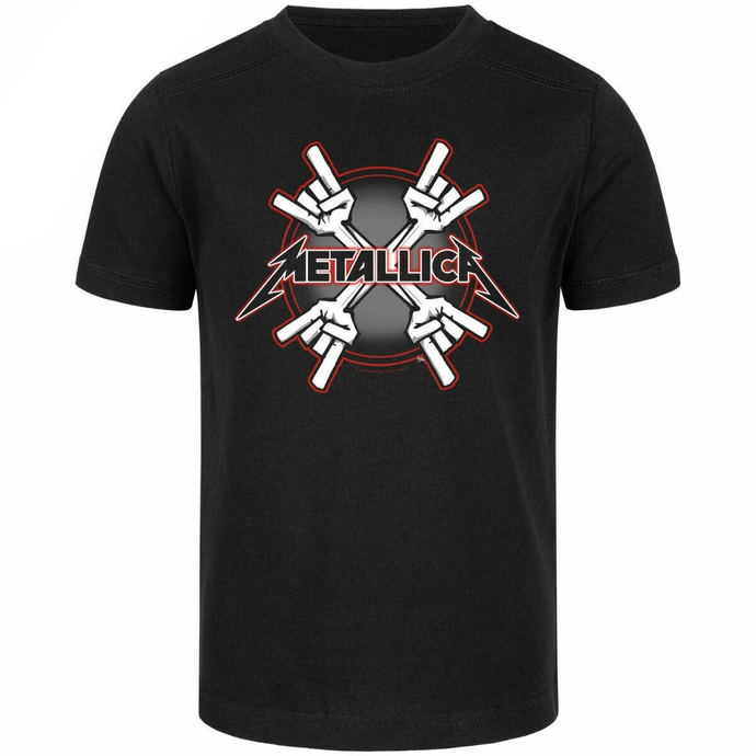 Metallica Crosshorn Black Multicolor Shirt