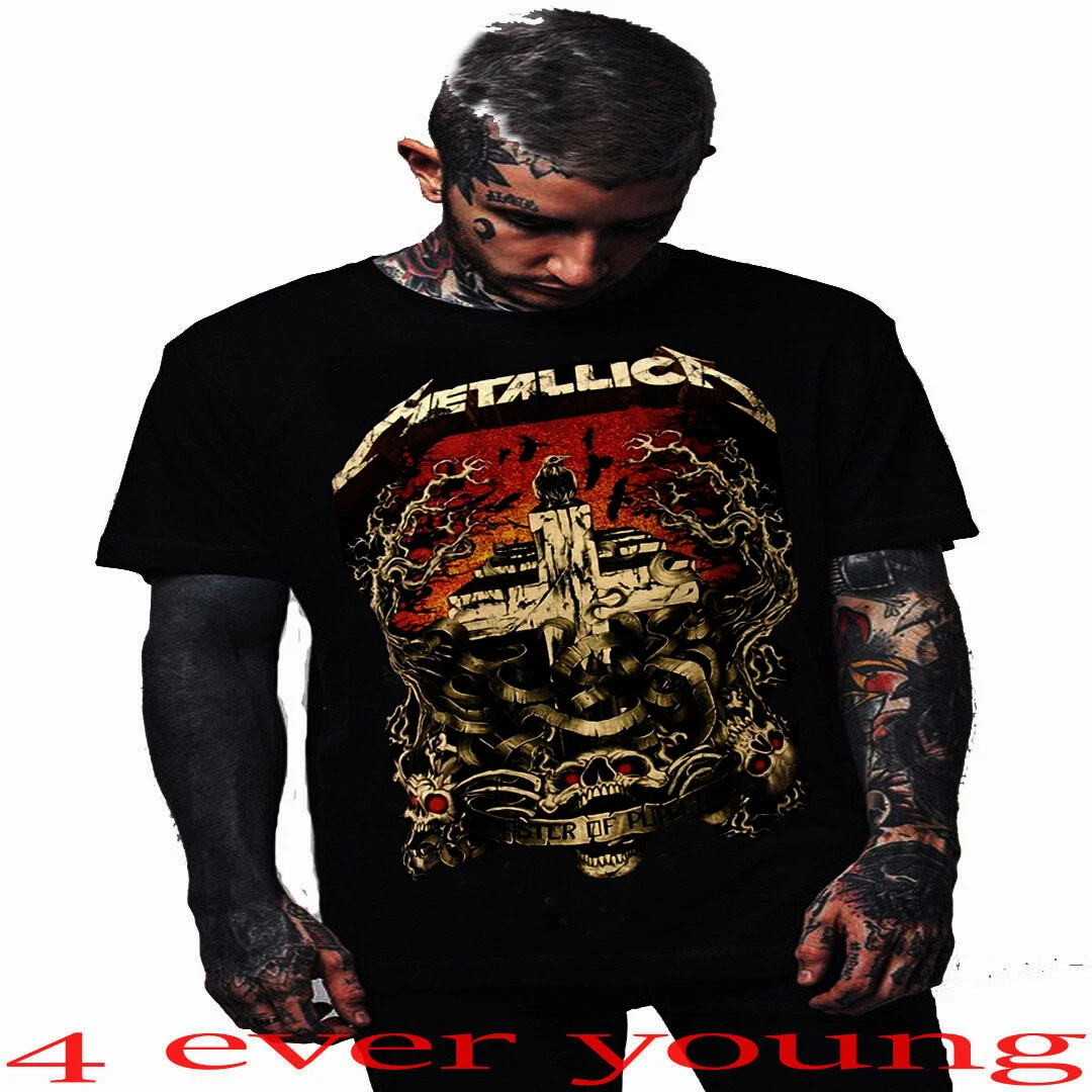 Metallica Master Of Puppets Punk Rock Shirt