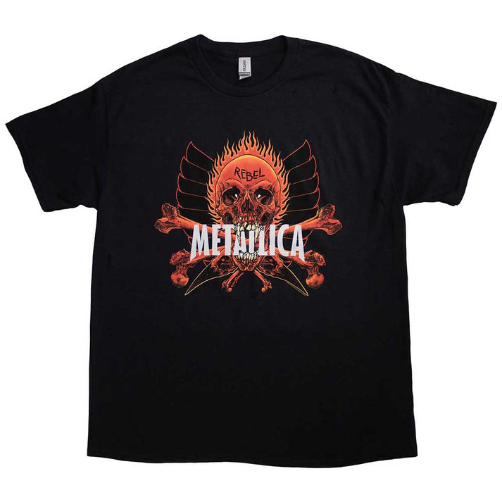 Metallica Rebel Mens Shirt Black
