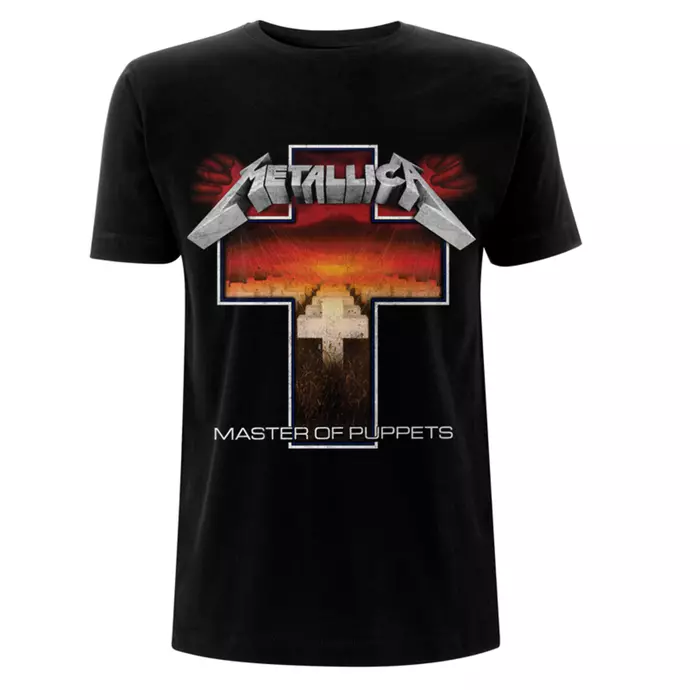 Metallica Master Of Puppets Cross Shirt