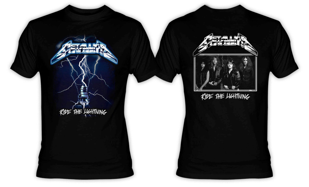 Metallica Ride The Lightning Shirt