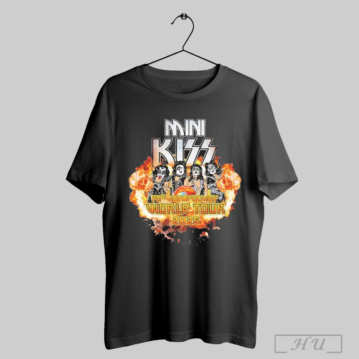 Mini Kiss 30Th Anniversary World Tour 2025 Tour Unisex Shirt