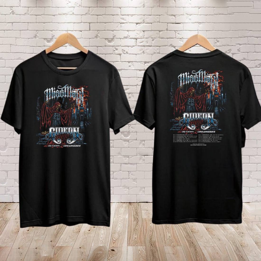 Miss May I North American Tour 2025 Shirt