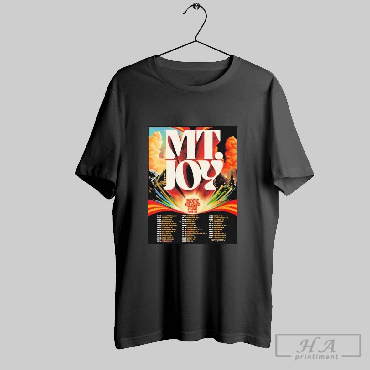 Mt Joy Band Hope We Have Fun Tour 2025 Shirt