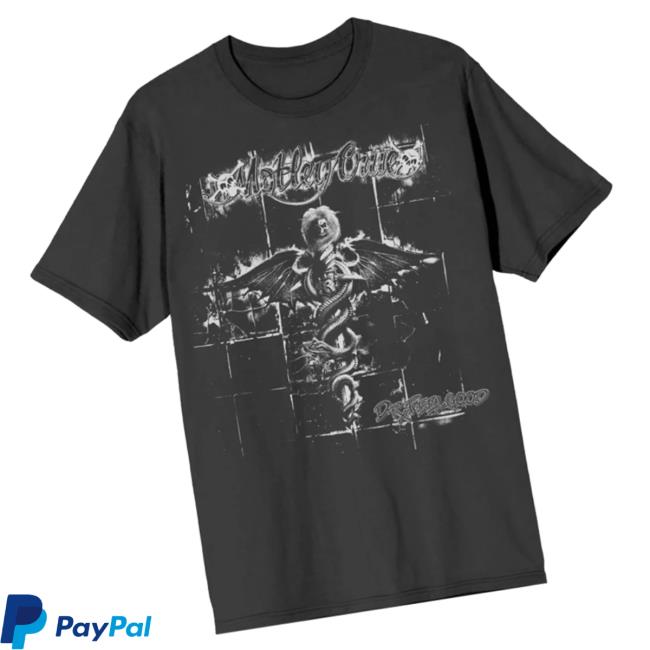 Motley Crue Merch Store Dr. Feelgood Cover Shirt