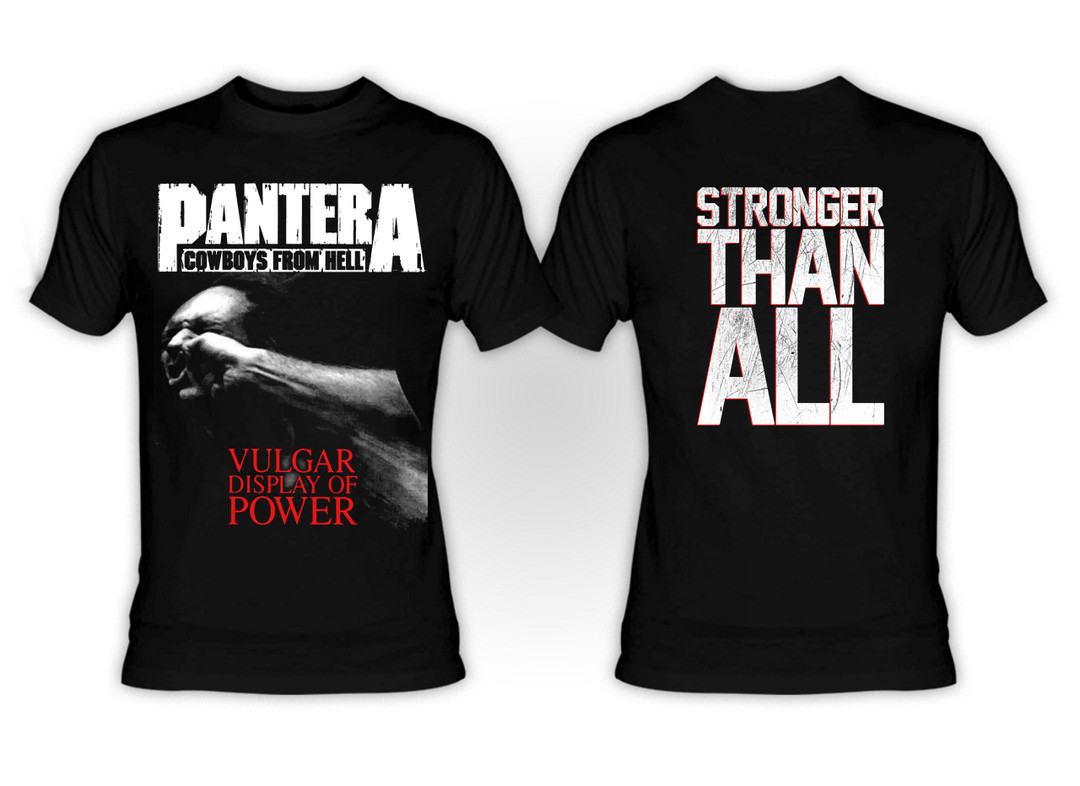 Pantera Vulgar Display Of Power Nw Shirt