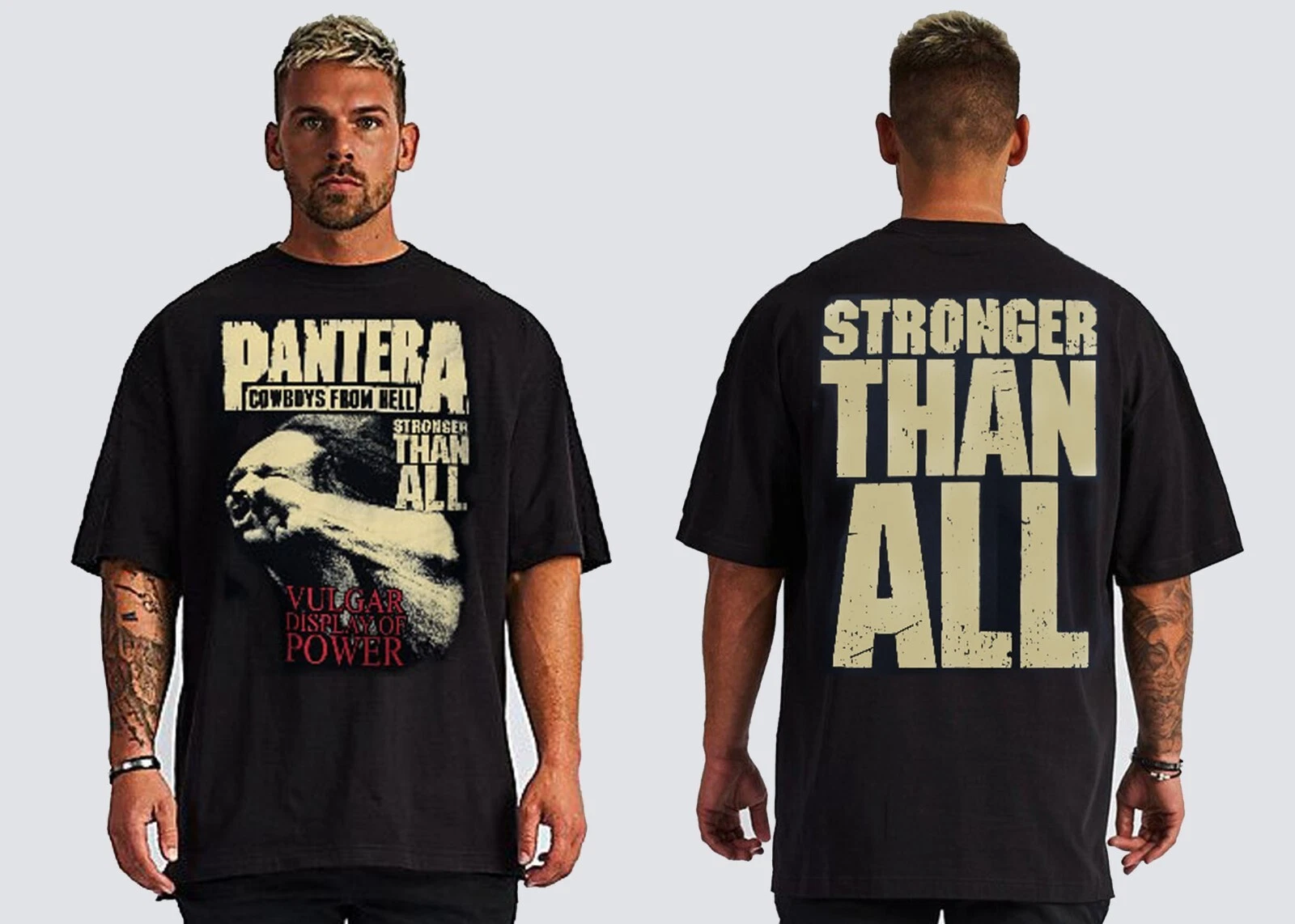 Pantera Vulgar Display Black Shirt