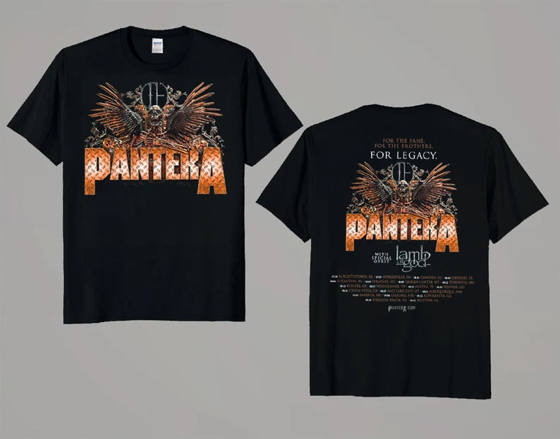 Pantera With Special Guest Tour Short-Sleeve Shirt