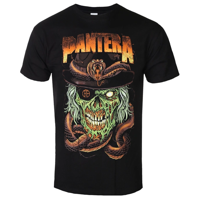 Pantera Snake & Skull Rock Off Mens Shirt