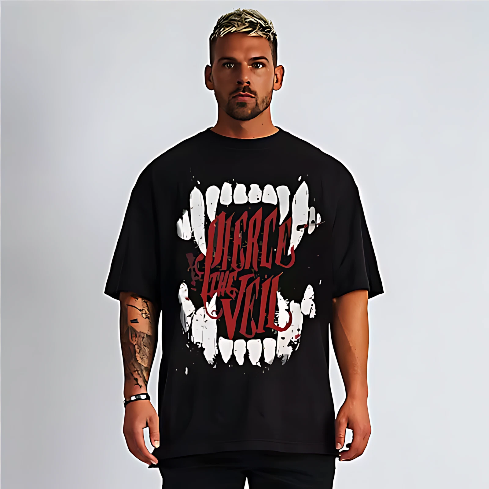 Pierce The Veil Hard Rock Black Shirt Mens Sizes