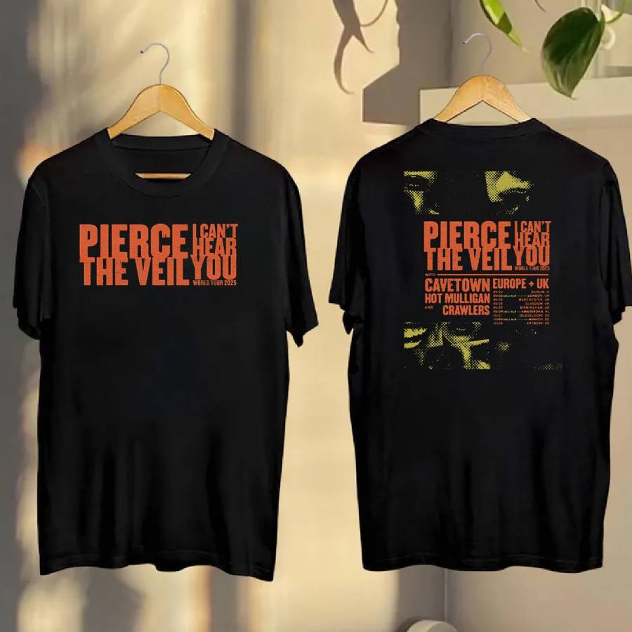 Pierce The Veil I Can?? Hear You World Tour 2025 Shirt