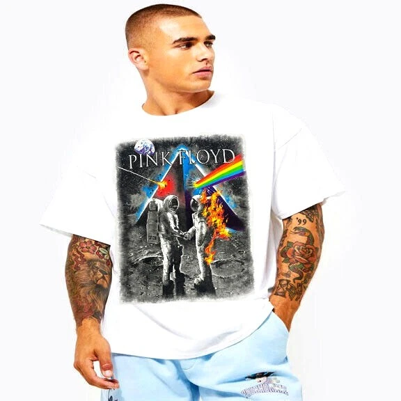 Pink Floyd The Dark Side Of The Moon White Shirt