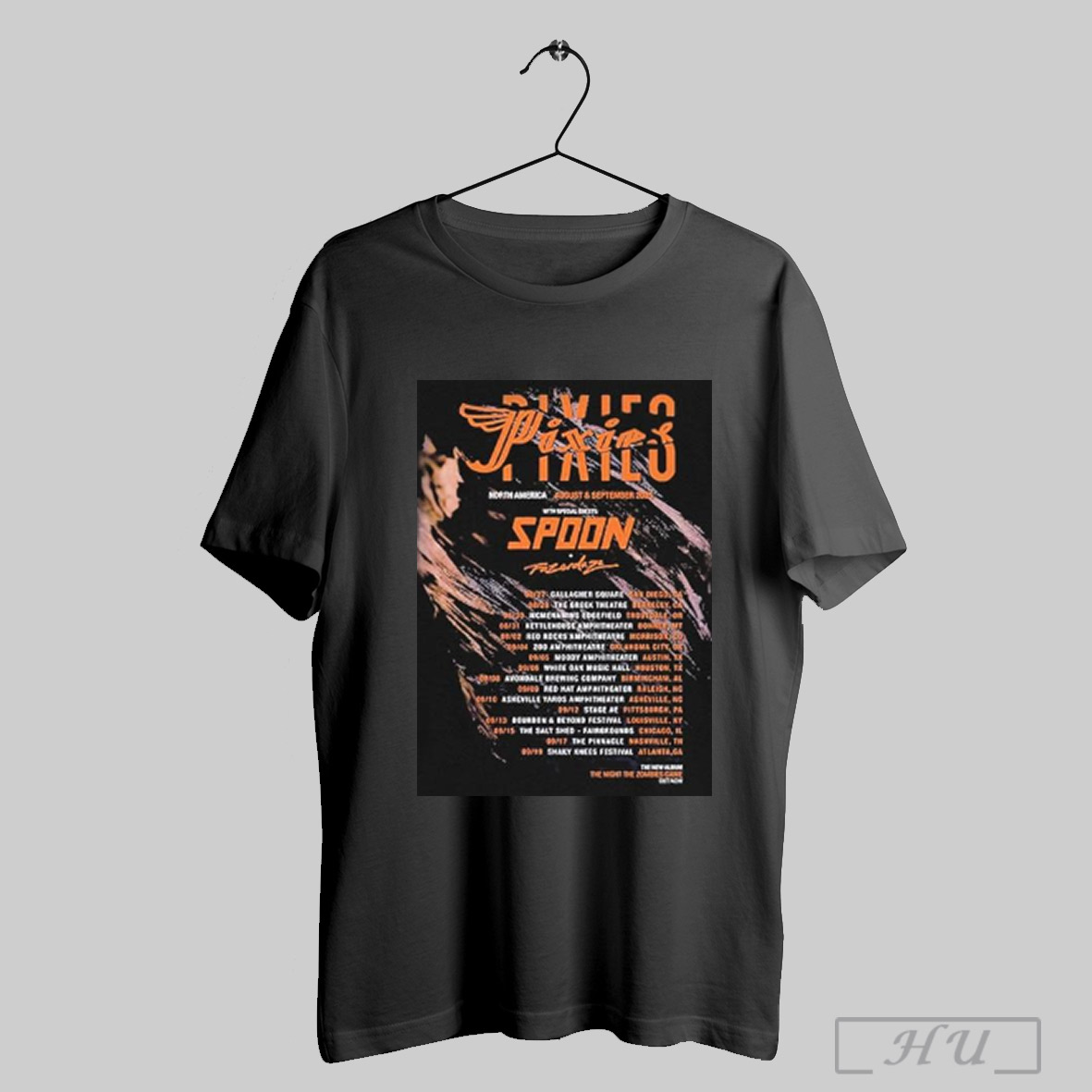 Pixies North American Tour 2025 Shirt
