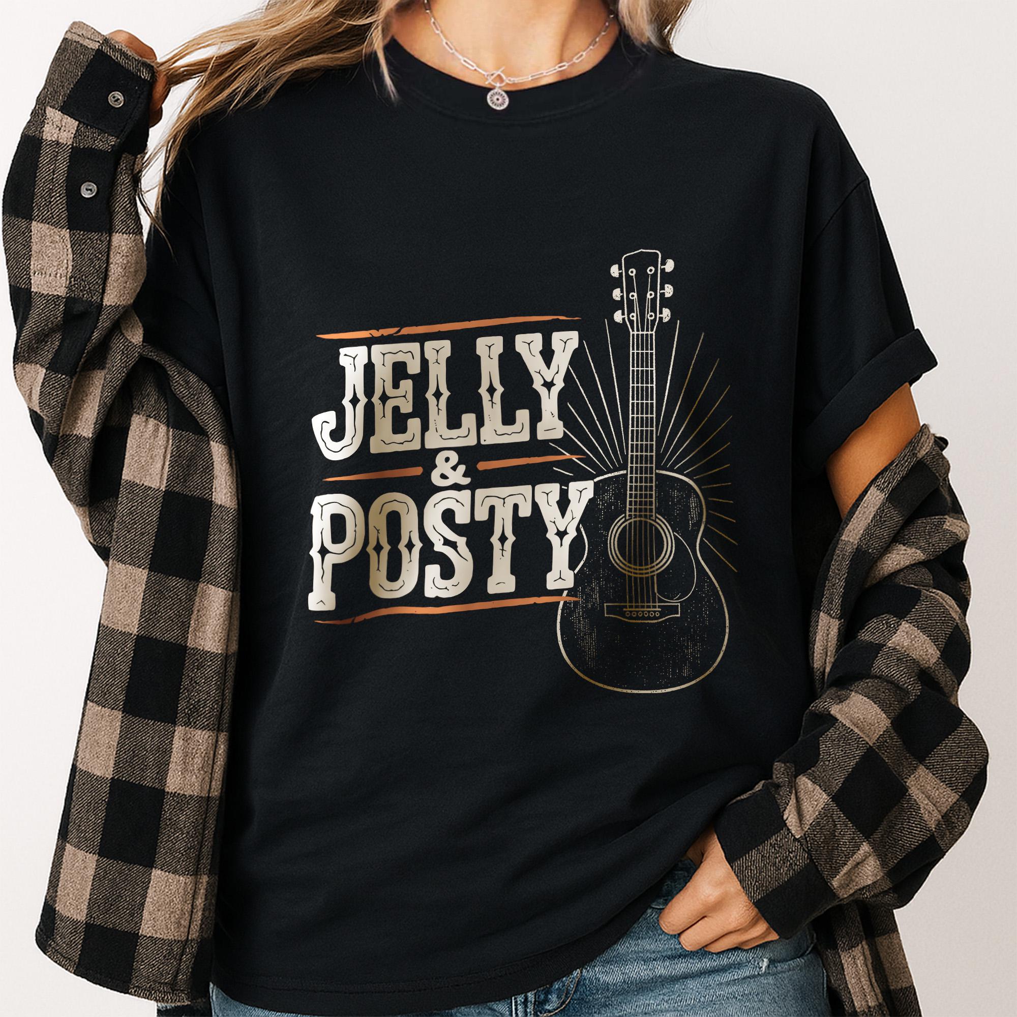 Post Malone Jelly Roll Posty Shirt, Jelly Roll Concert Tshirt