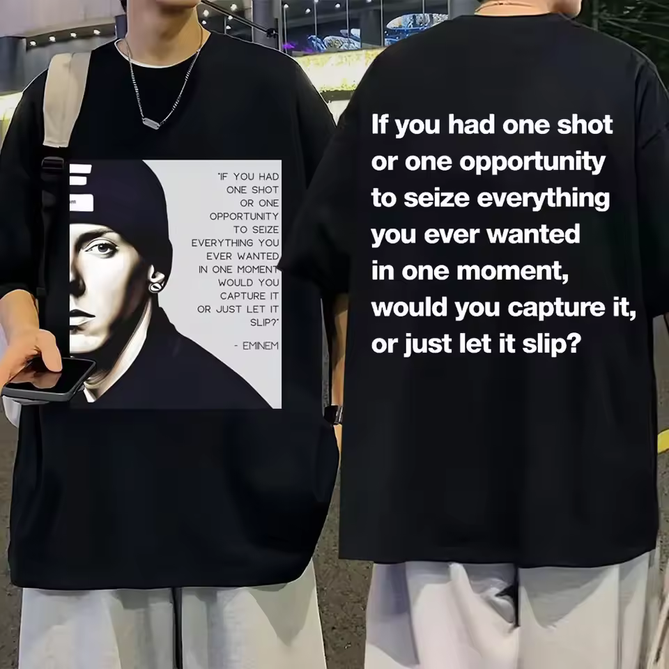 Rapper Eminem Lyric Music Album Shirt