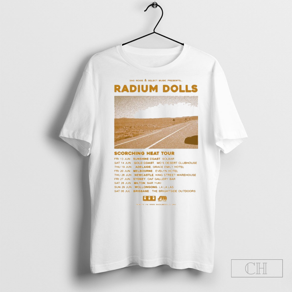 Radium Dolls Scorching Heat Tour 2025 Shirt