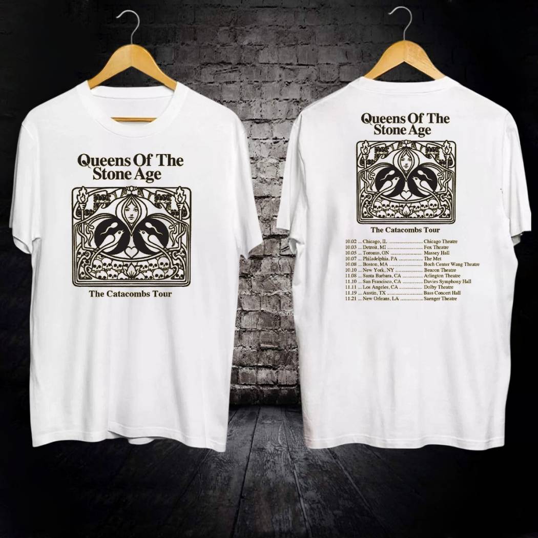 Queen Of The Stone Age The Catacombs Tour 2025 Shirt