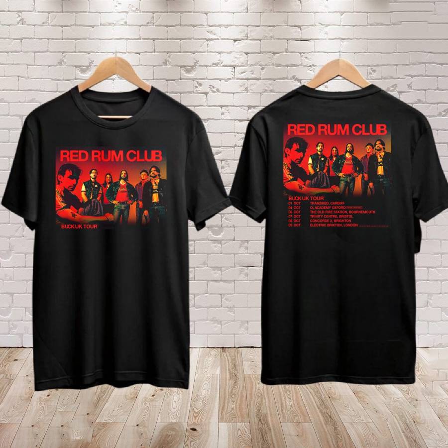 Red Rum Club Buck Uk Tour 2025 Shirt
