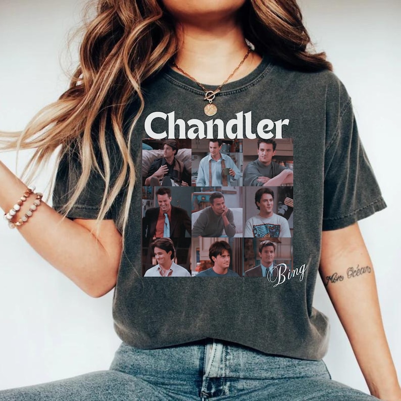 Retro Chandler Bing Shirt -Chandler Bing Shirt,Chandler Bing Tshirt