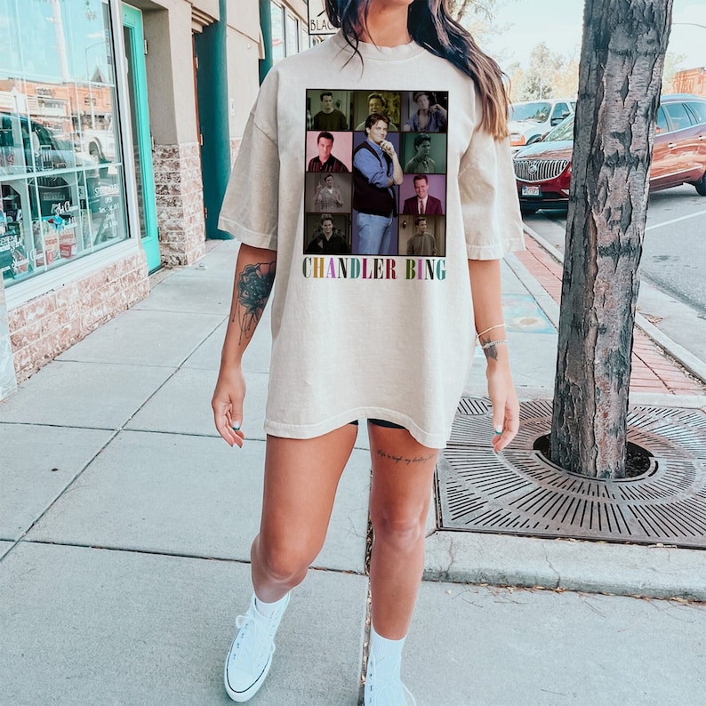 Retro Chandler Bing Shirt, Chandler Bing Graphic Tshirt, Chandler Bing 90S Shirt