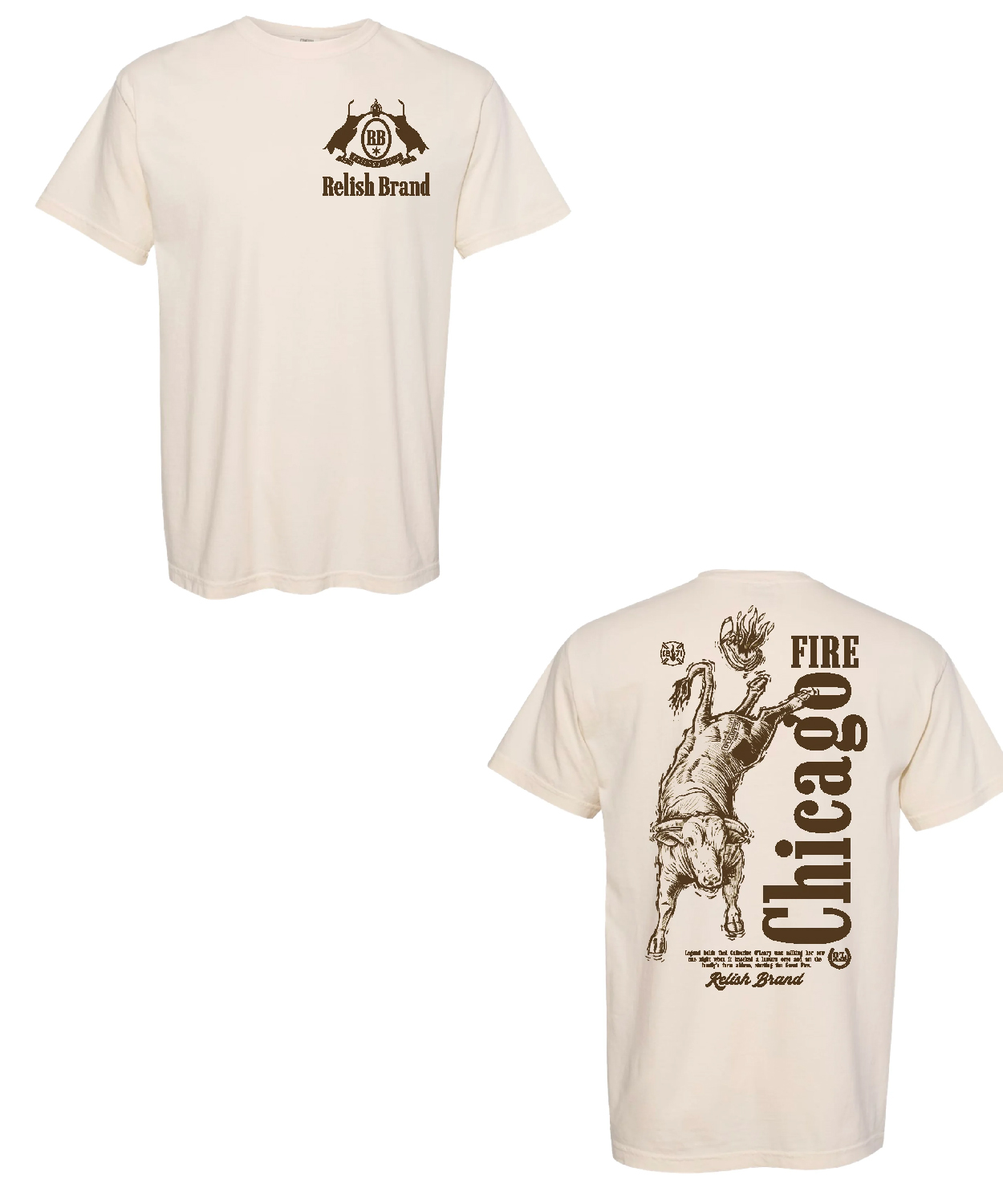 Relish Brand Chi Fire 1871 Black Shirt