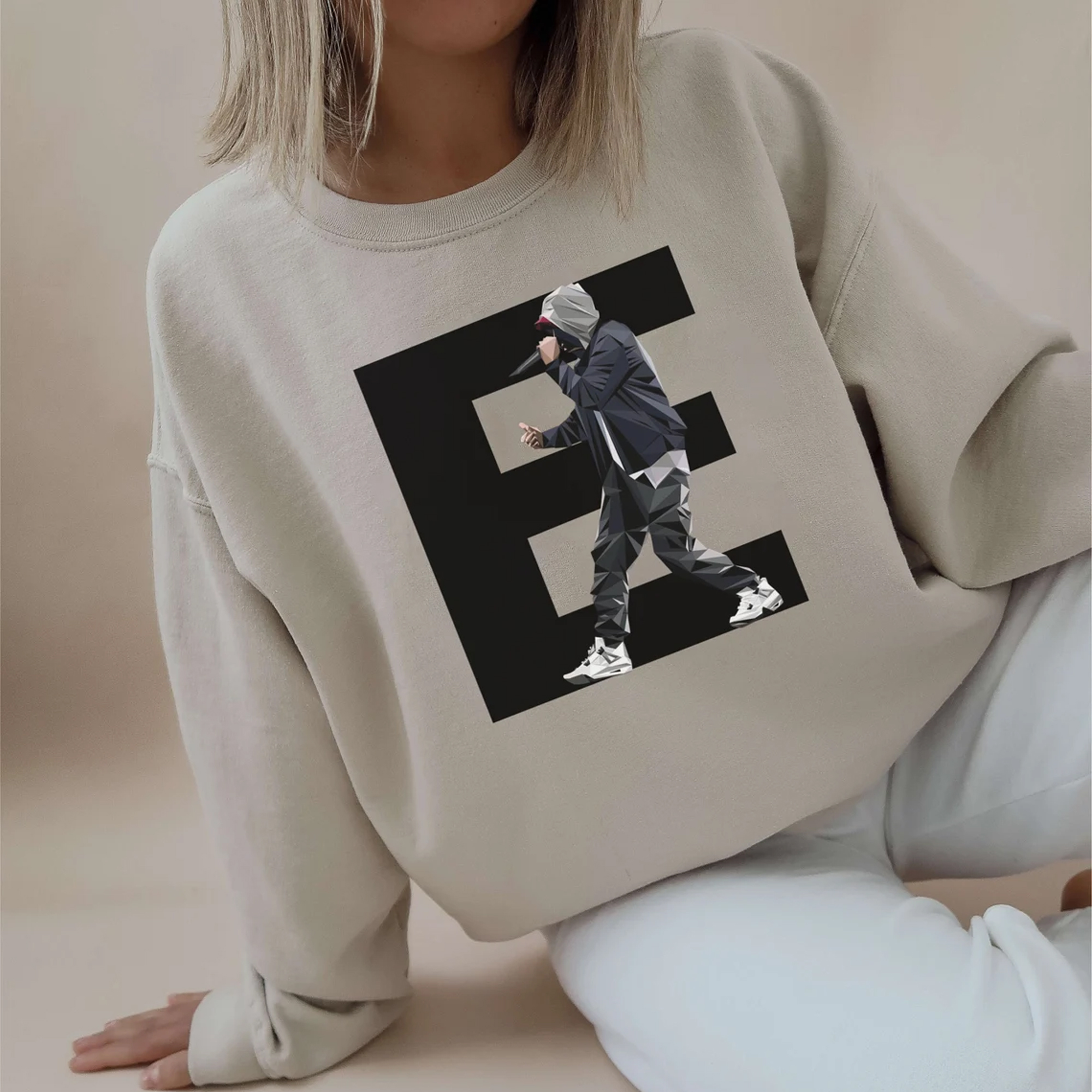Retro Eminem Rapper Tshirt Rap Music Sweatshirt
