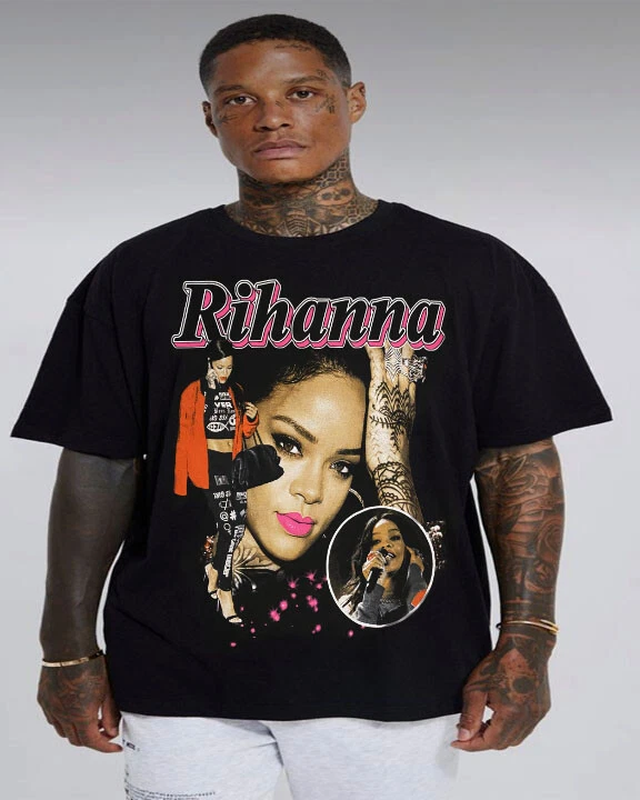Rihanna Pink Rap Hip Hop Shirt