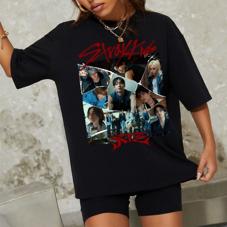 Retro Stray Kids Ate Album Graphic Stray Kids Chkchkboom Shirt