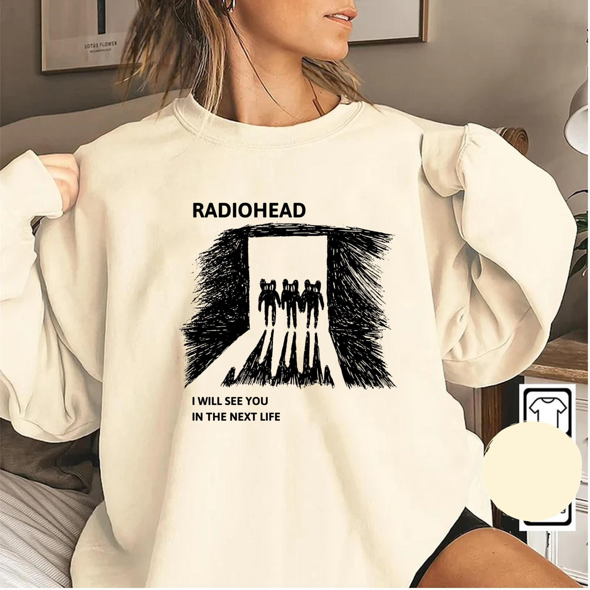 Retro Radiohead I Will See You Shirt, 2D Radiohead Concert Unisex Sweatshirt