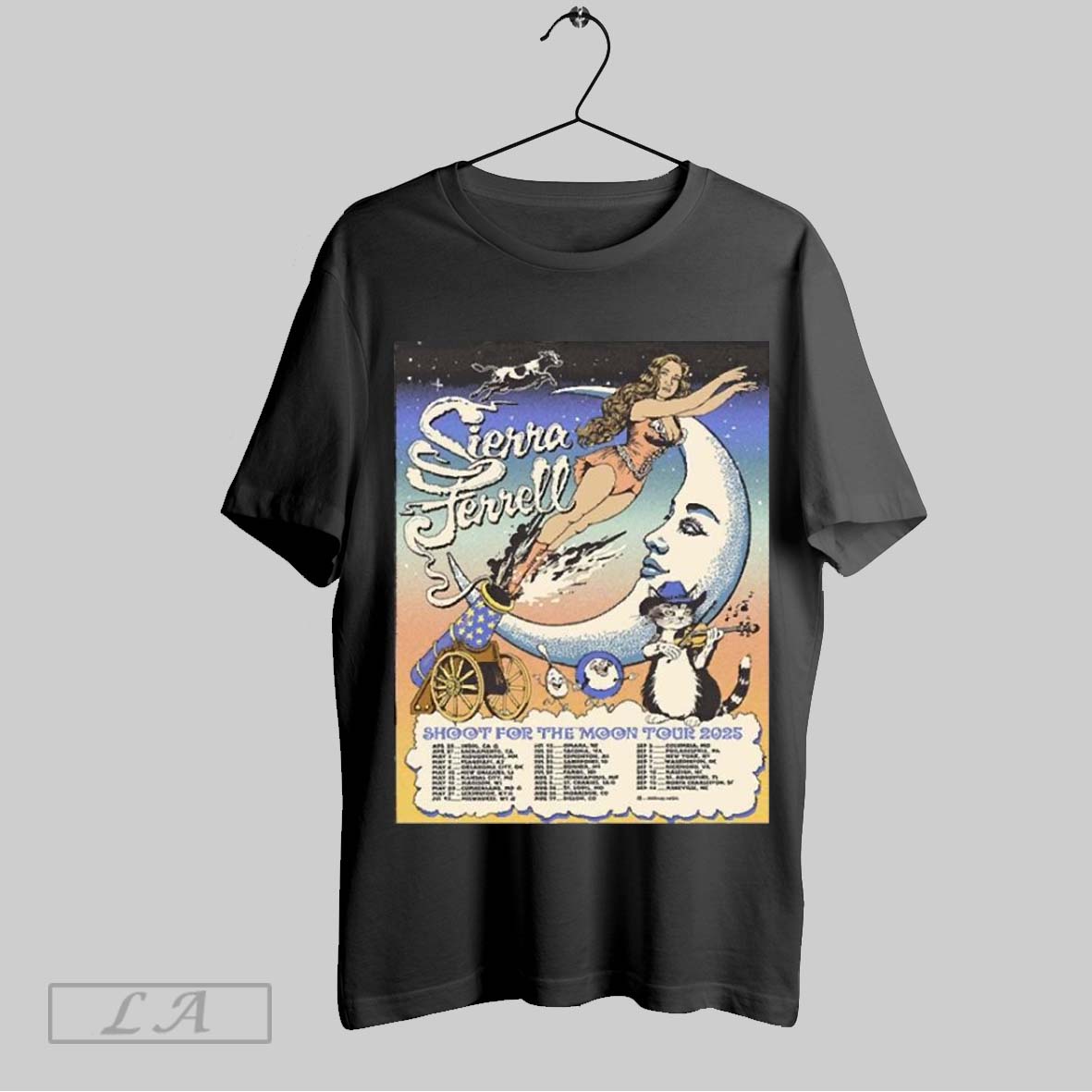 Sierra Ferrell Shoot For The Moon Tour 2025 North America Tour Unisex Shirt