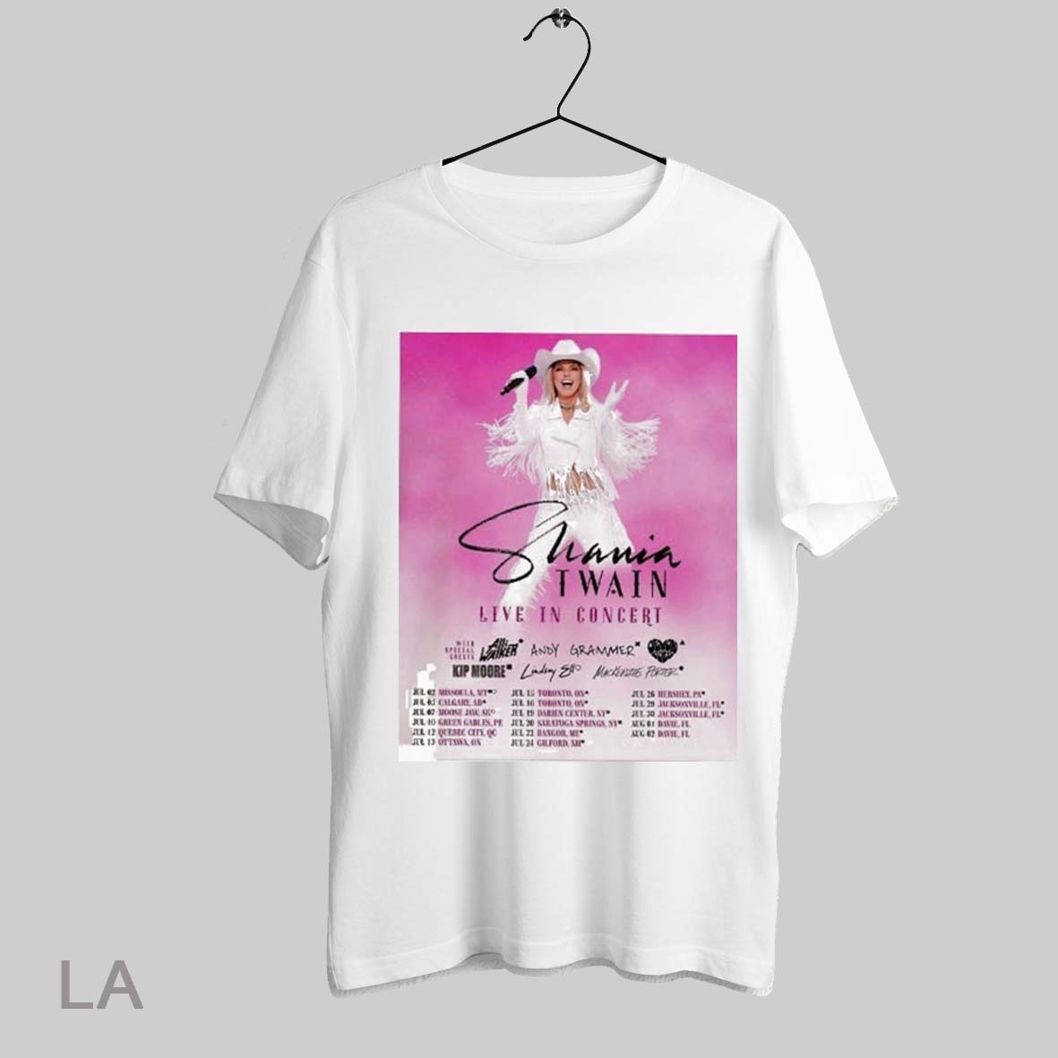 Shania Twain Summer Tour 2025 Live In ConcerShirt