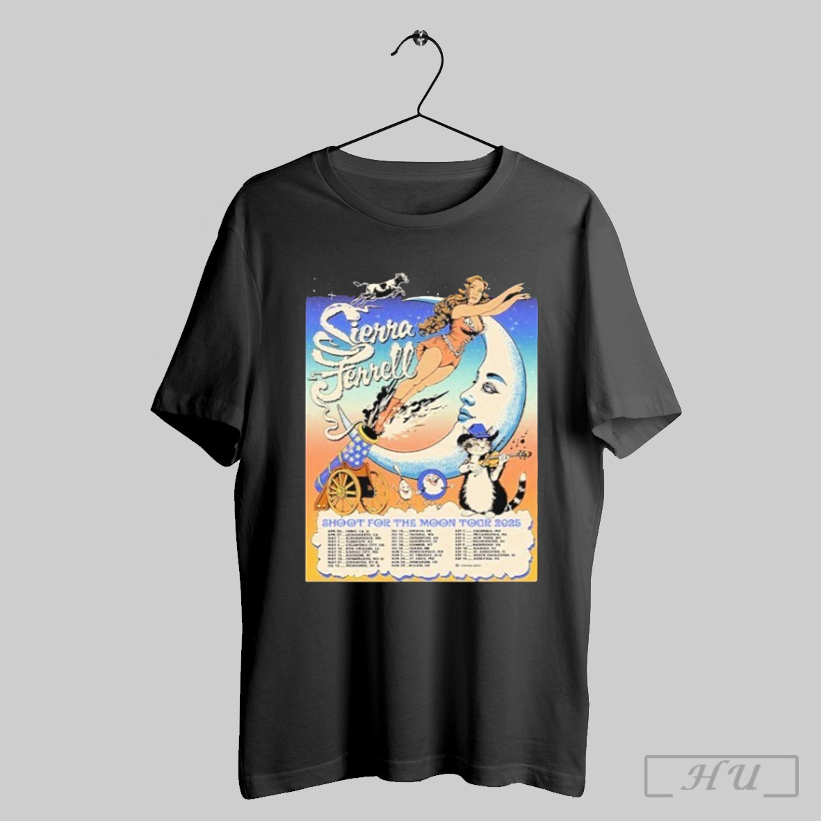 Sierra Ferrell Shoot For The Moon Tour 2025 North America Tour Shirt
