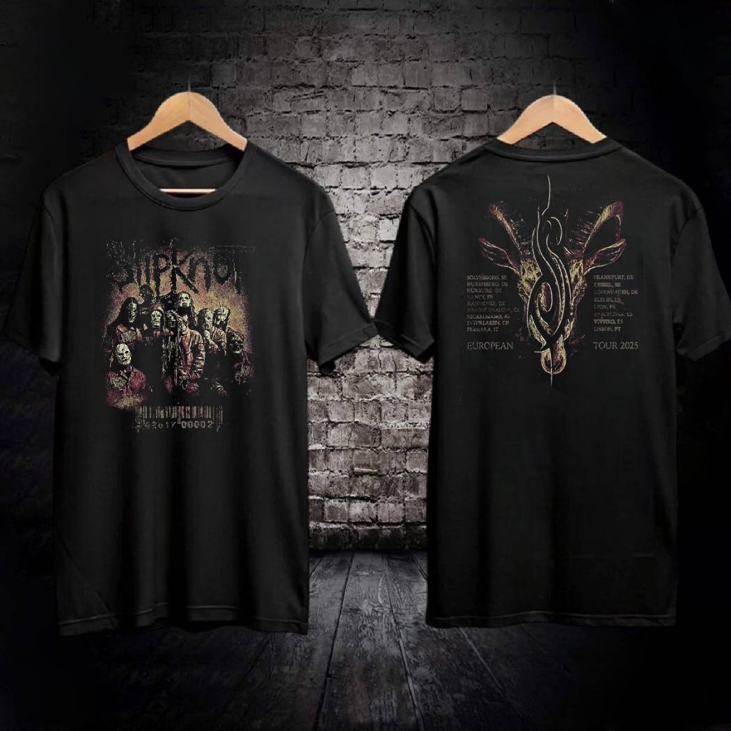 Slipknot European Tour 2025 Shirt