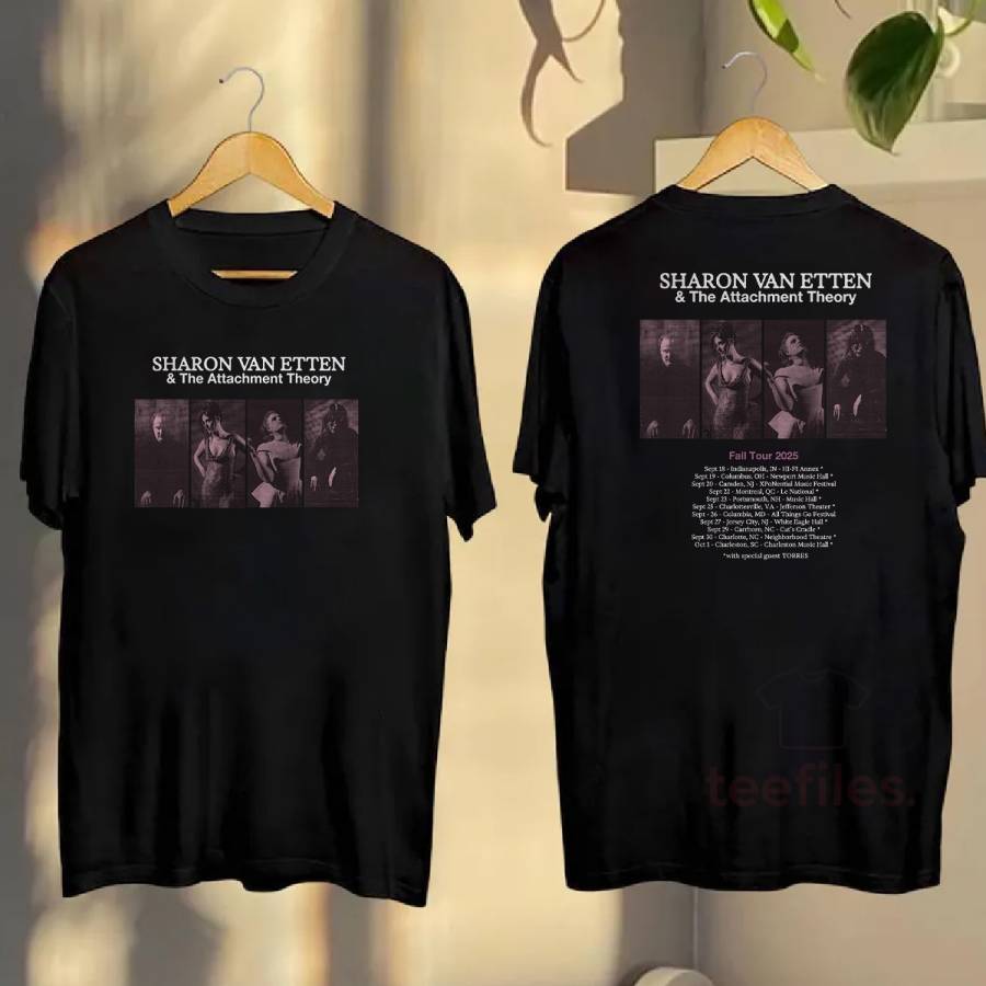 Sharon Van Etten & The Attachment Theory Fall Tour 2025 Shirt