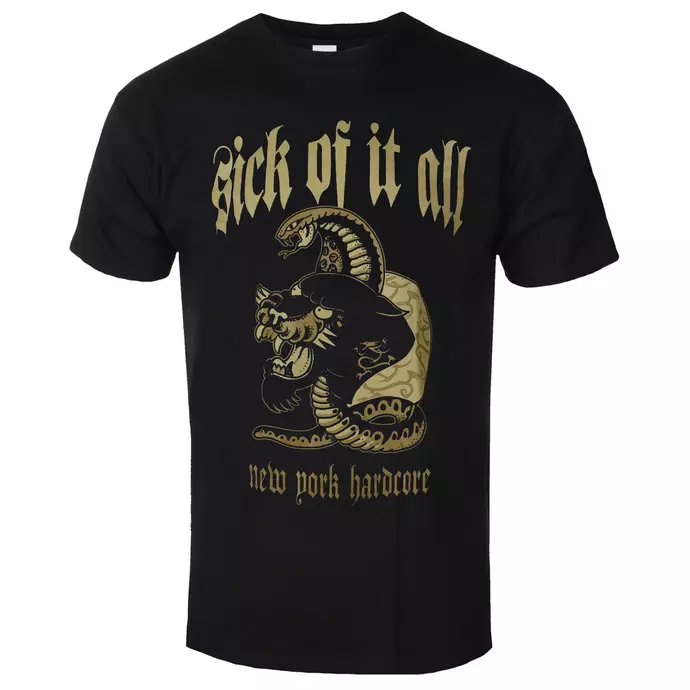 Sick Of It All Panther Plastic Head Shirt
