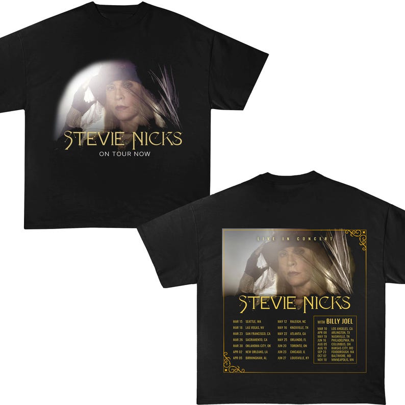 Stevie Nicks 2025 ConcerShirt, Stevie Nicks Merch, 90S Vintage Stevie Nicks Shirt