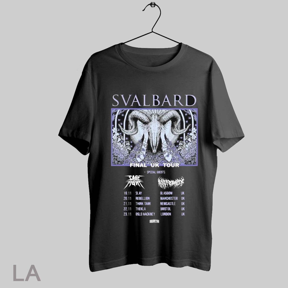 Svalbard Final Uk Tour On November 2025 Shirt