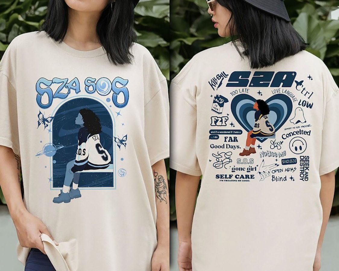 Sza 2 Side Shirt, Sza Shirt